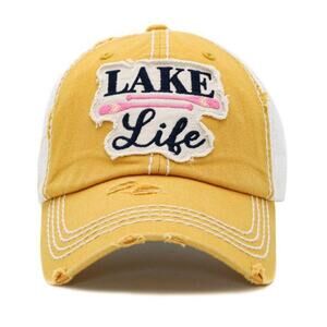 ❤️NWT❤️ Lake Life Vintage Ballcap - Yellow